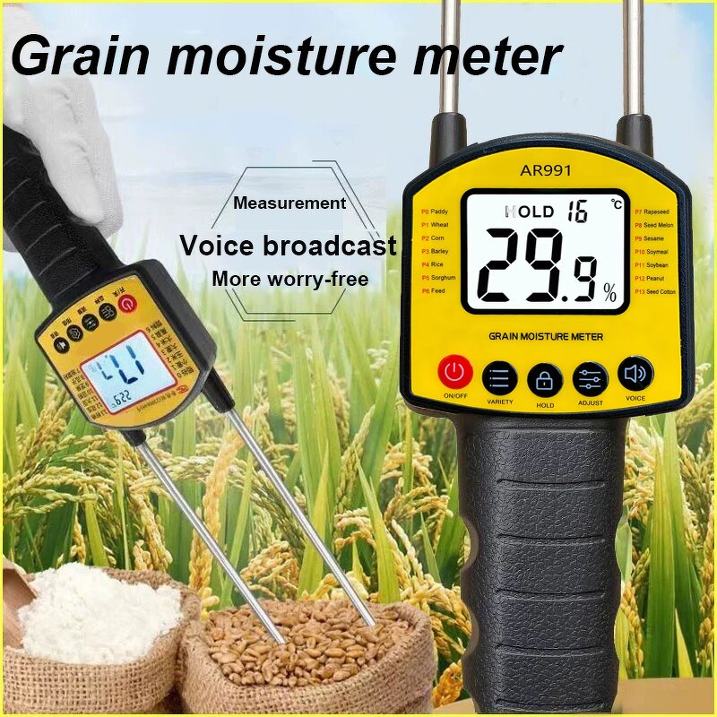 Moisture Meter Factory - OEM/ODM Custom Portable Digital Hygrometer Tester for Industrial Use