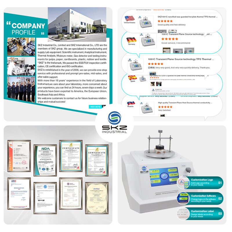 Thermal Conductivity Meter Factory - OEM/ODM Custom ISO 22007-2 TPS Thermal Analysis Conductivity Meter