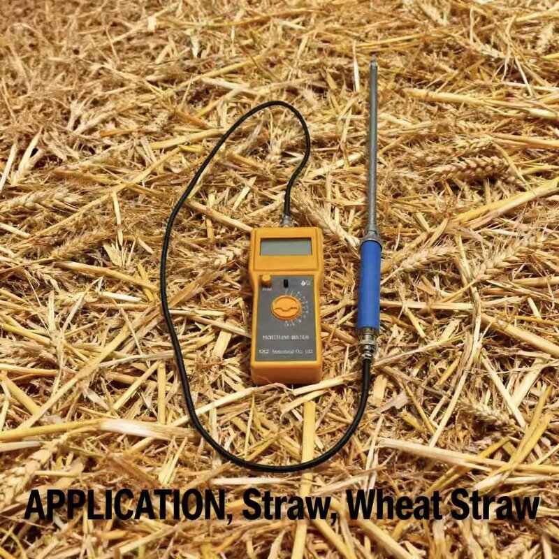 Hay Moisture Meter Factory - OEM/ODM Custom Portable Rice Straw Wheat Straw High Precision Hay Moisture Meter