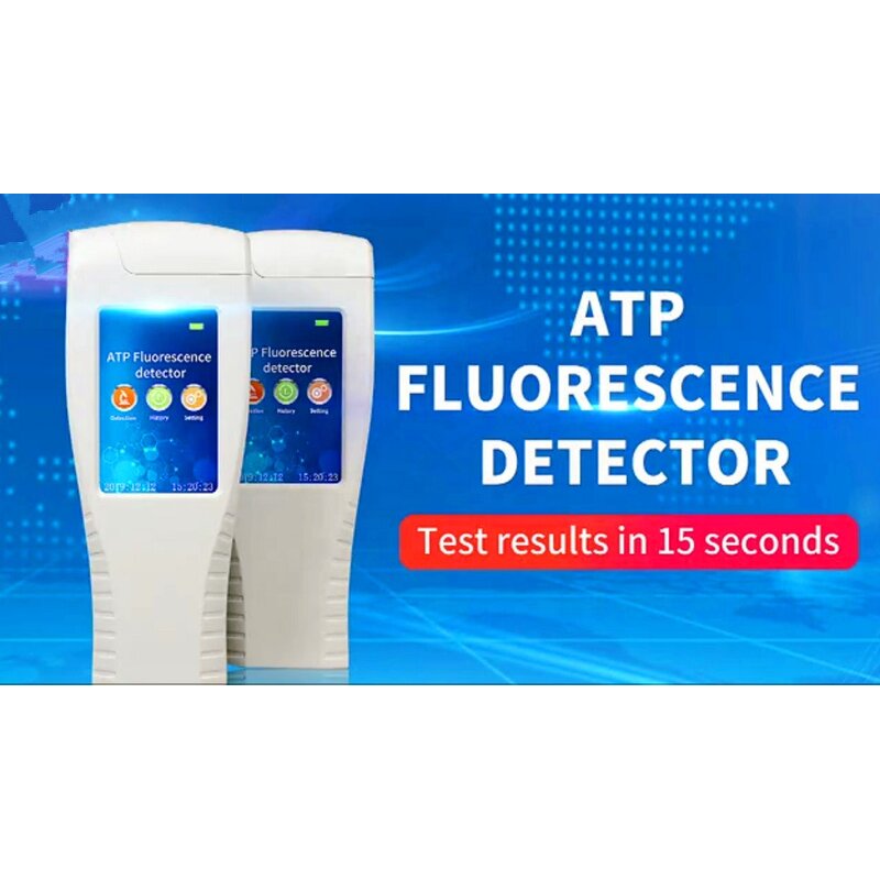 ATP Detector Manufacturer - OEM/ODM Custom 0 to 9999 RLUs 15s Detection ATP Fluorescence Detection Instrument