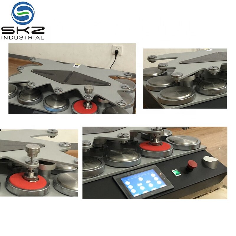 Abrasion Testing Machine Factory - OEM/ODM Custom Textile Martindale Abrasion Testing Machine 9heads