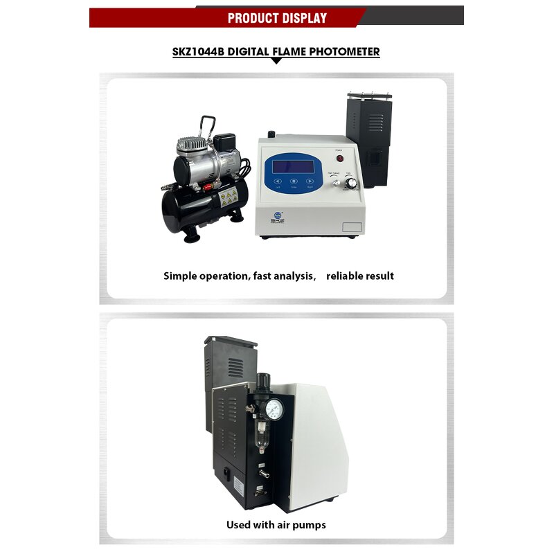 Photometer Factory - OEM/ODM Custom Portable Aerosol Photometer Laboratory Flame Photometer