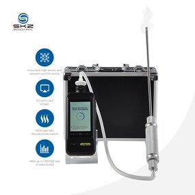 Gas Detector Manufacturer - OEM/ODM Custom Portable 4 in One Automatic Ammonia Nh3 Flue Gas Analyzer