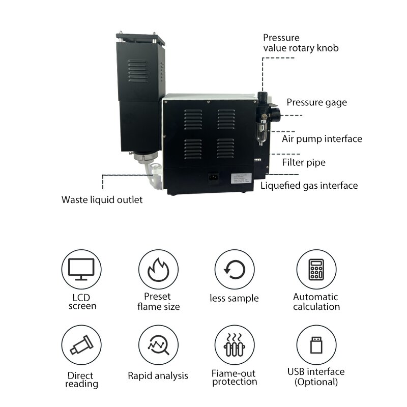 Photometer Factory - OEM/ODM Custom Portable Aerosol Photometer Laboratory Flame Photometer