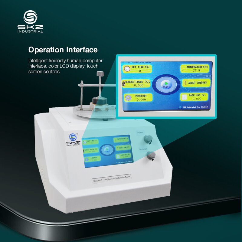 Thermal Conductivity Meter Factory - OEM/ODM Custom ISO 22007-2 TPS Automatic Thermal Conductivity Measurement