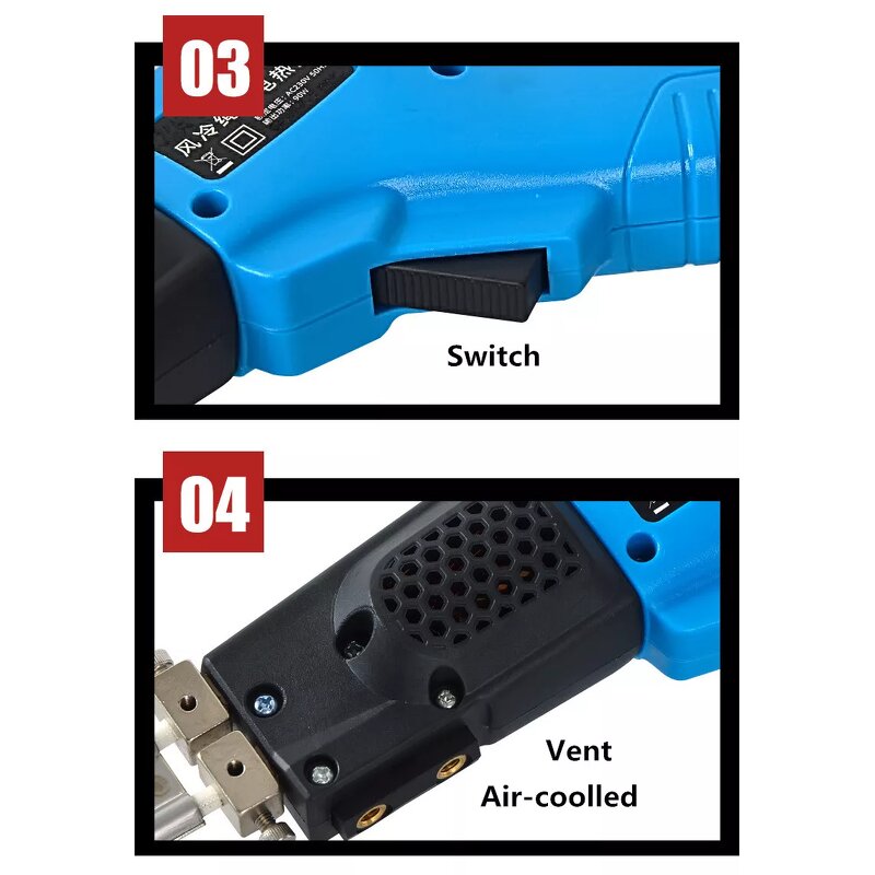 Electric Hot Knife Manufacturer - OEM/ODM Custom Handheld Hot Knife Cutting Tool Air Cooling PVC Foam Hole Cutter