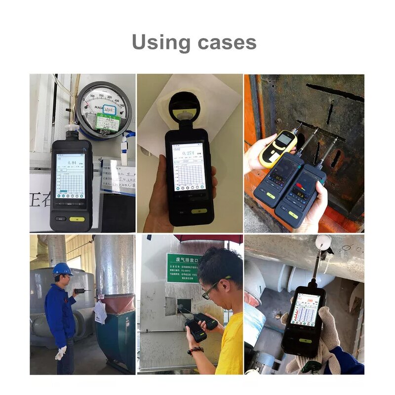 Gas Analyzer Manufacturer - OEM/ODM Custom Color Screen Digital CO CO2 O2 N2 3 in 1 Analyzer