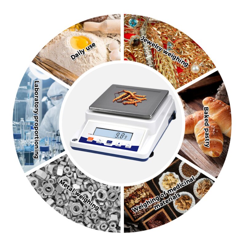 Analytical Balance Manufacturer - OEM/ODM Custom Economical Electronic Precision Analytical Balance Unit RS232