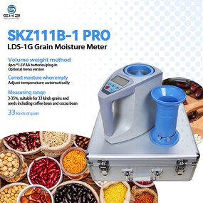 Grain Moisture Meter Manufacturer - OEM/ODM Custom Pro Portable Grain Paddy Auto Temperature Adjust Seed Moisture Meter