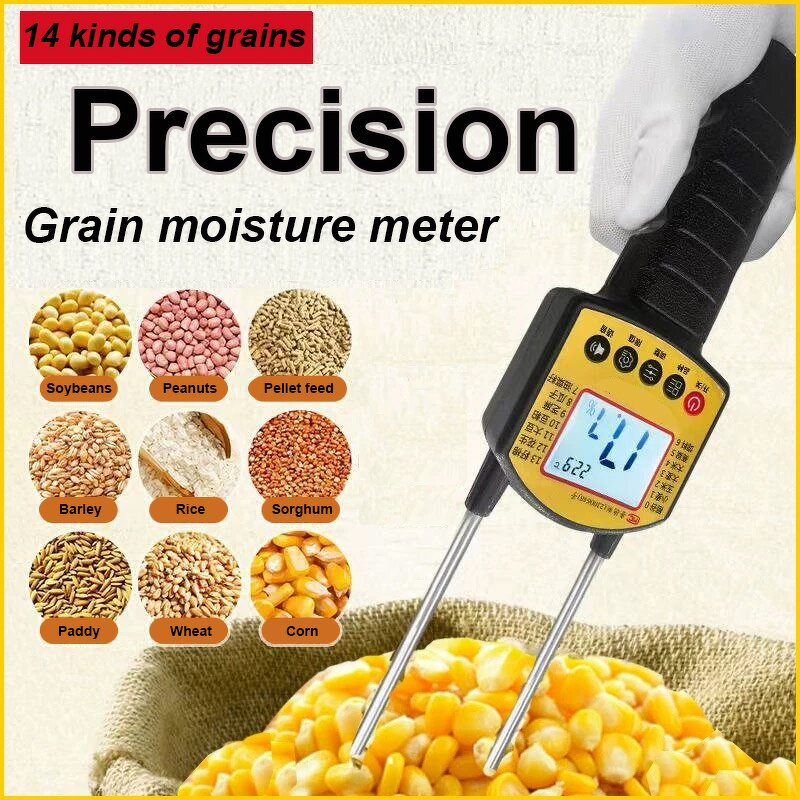 Moisture Meter Factory - OEM/ODM Custom Portable Digital Hygrometer Tester for Industrial Use