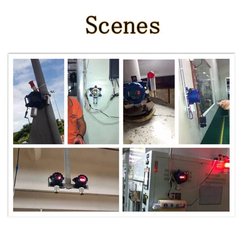 Gas Detector Manufacturer - OEM/ODM Custom High Precision Fixed Benzene Gas Detector 0-100% LEL Metal Construction