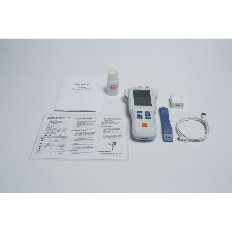 Conductivity Meter Manufacturer - OEM/ODM Custom Portable LCD Conductivity Meter 0.000uS/cm to 100 MS/cm