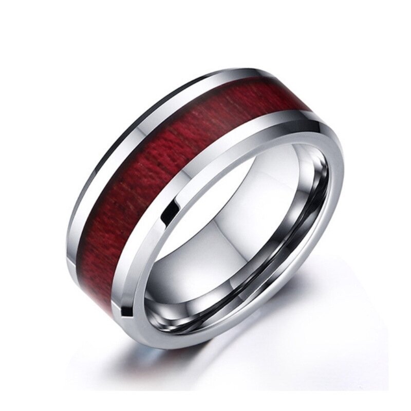 Tungsten Ring Factory - Popular Classic Wide Surface 6/8/10mm Groove Series Men's Bottle Opening
