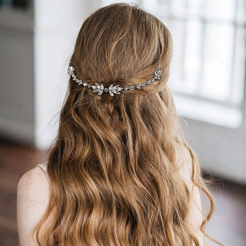 Pearl Headband Manufacturer - New Arrival Bridal Hair Accessories Hand-woven Knotted Cable Stitchbows