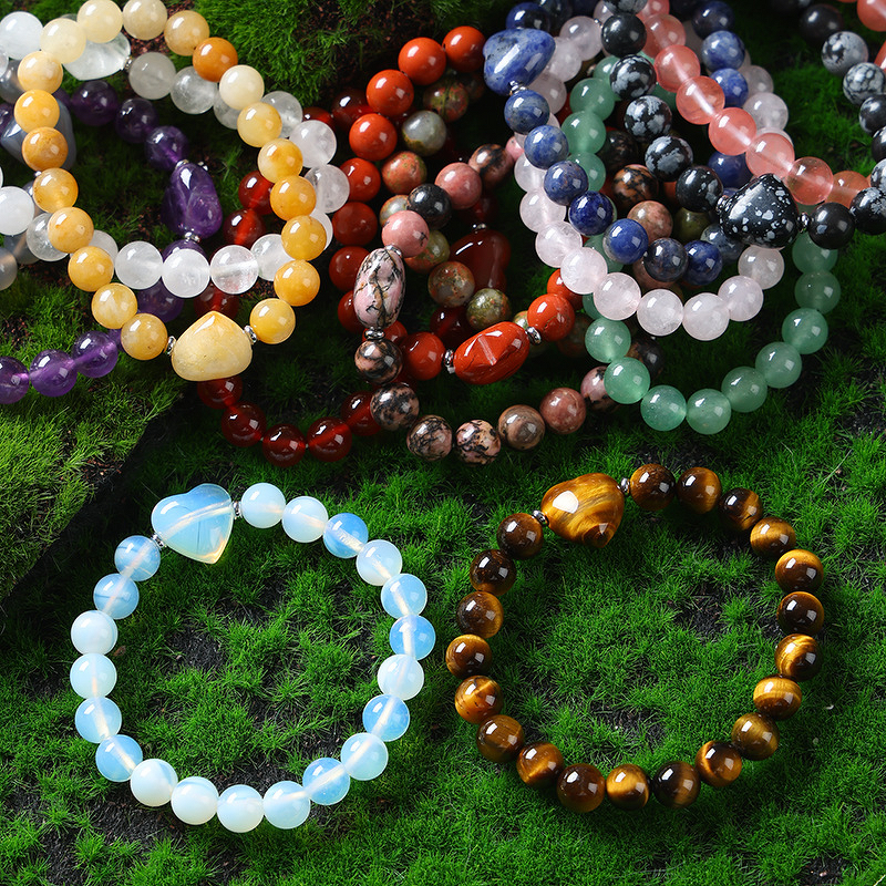 Natural Crystal Bracelet Factory - Jade DIY Handmade Beaded Loose Beads Semi-Finished Products Accessories