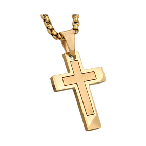 Children's Cross Pendant Factory - European American Creative Hip-Hop Retro Religious Fashion