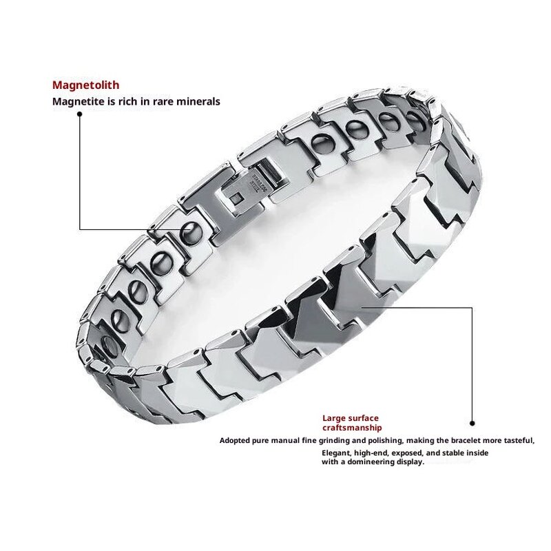 Titanium Steel Bracelet Factory - Kalen New Korean Style Simple Fashion Trendy Men's Bracelet