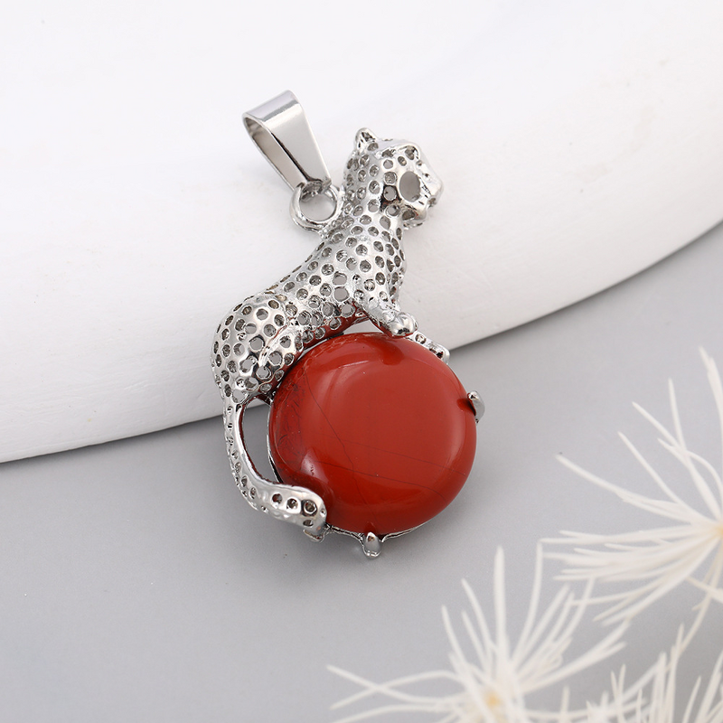 Water Drop Necklace Manufacturer - Wholesale Natural Stone Crystal Leaf DIY Life Tree Alloy Braided
