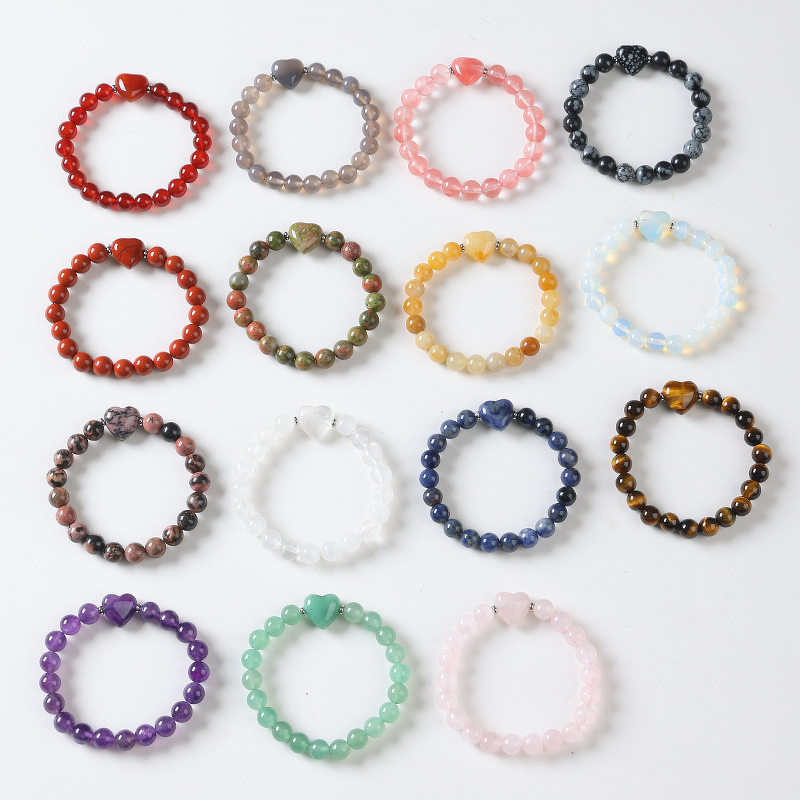 Natural Crystal Bracelet Factory - Jade DIY Handmade Beaded Loose Beads Semi-Finished Products Accessories