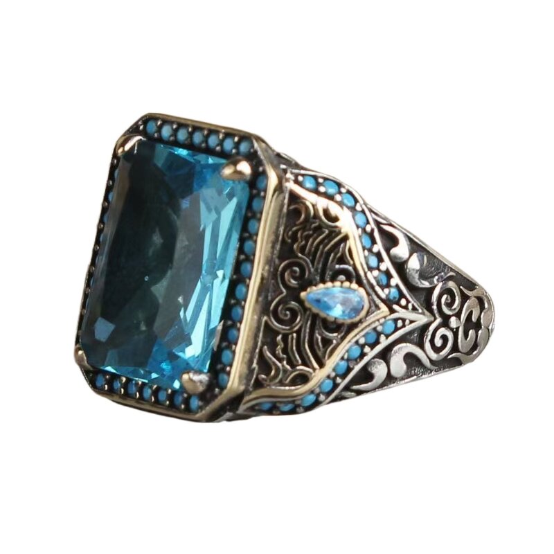 Jewelry Storage Box Factory - Brushed PU Leather Three-piece Set Rings Pendants Earrings Discount