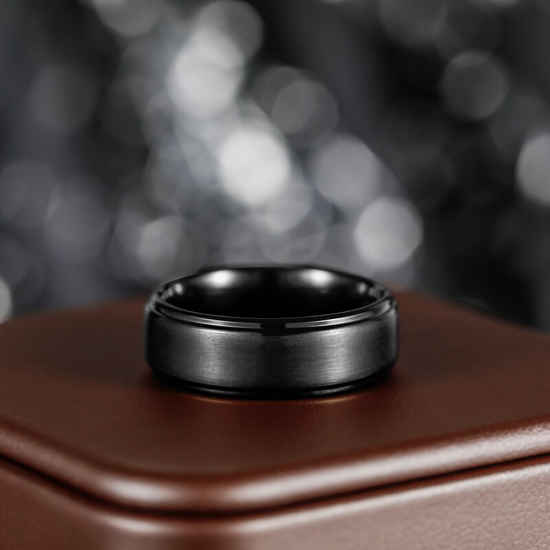 Opal Turquoise Ring Manufacturer - New Series Wide Surface 4/8 Tungsten for Men and Women Wedding