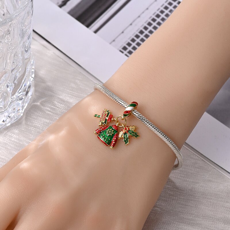 Santa Claus Beads Factory - Christmas Series Gift Pendant DIY Jewelry Accessories New Model