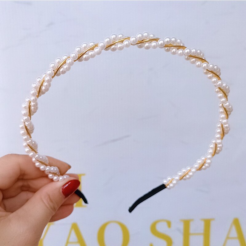 Crystal Headband Factory - Small Fragrance New Autumn Winter Style Popular Women's Versatile Headwear