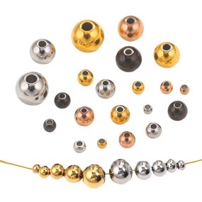 Round Zirconium Beads Manufacturer - Spot Wholesale 6mm8mm10mm Copper Micro-Inlaid Accessories String
