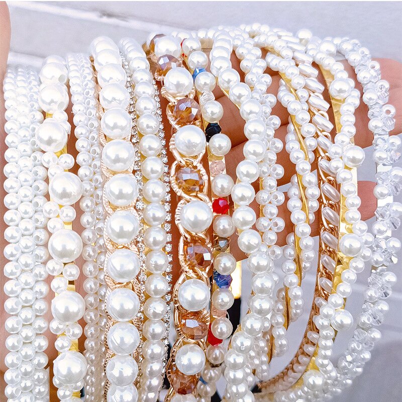 Crystal Headband Factory - Small Fragrance New Autumn Winter Style Popular Women's Versatile Headwear