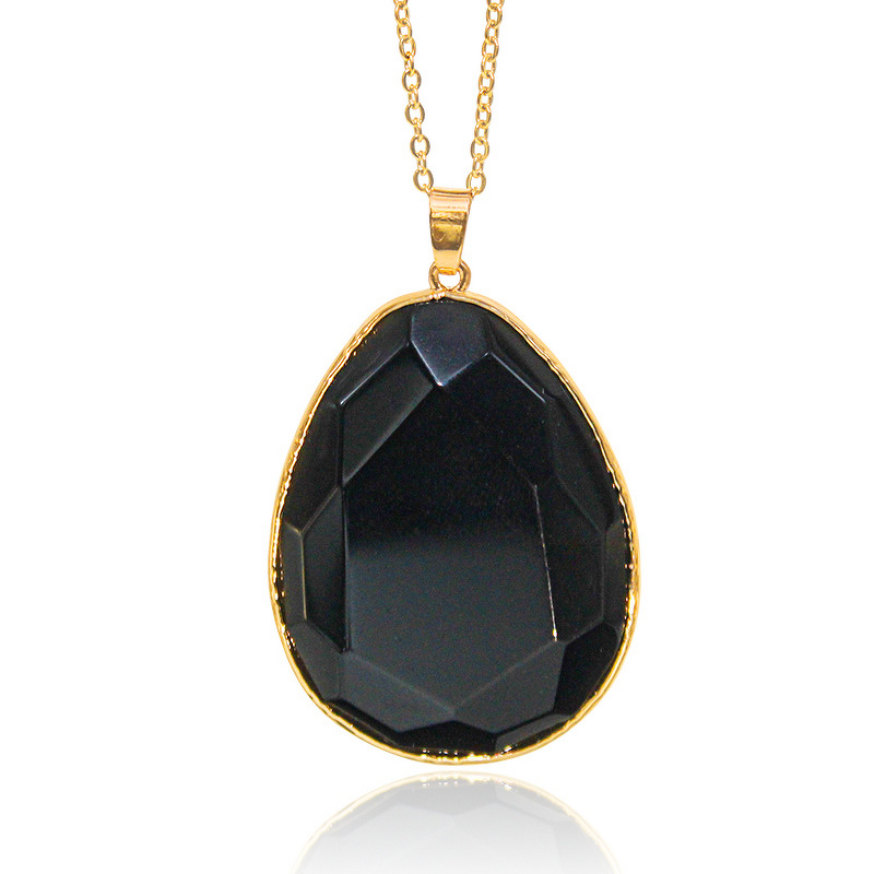 Angel Skull Pendant Manufacturer - European American Religious Style Crystal Natural Stone Amethyst Rose Quartz