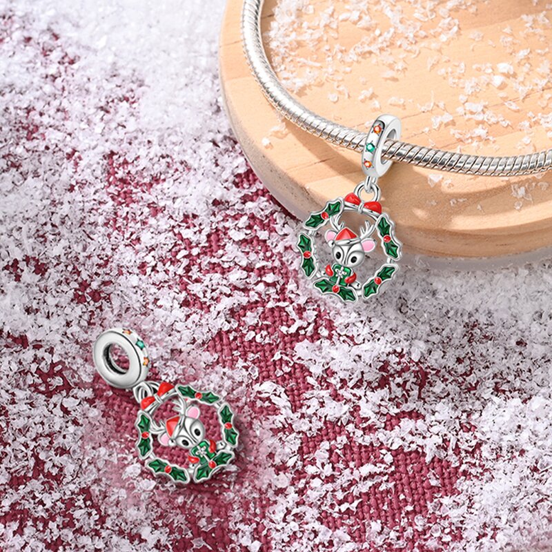 Santa Claus Beads Factory - Christmas Series Gift Pendant DIY Jewelry Accessories New Model
