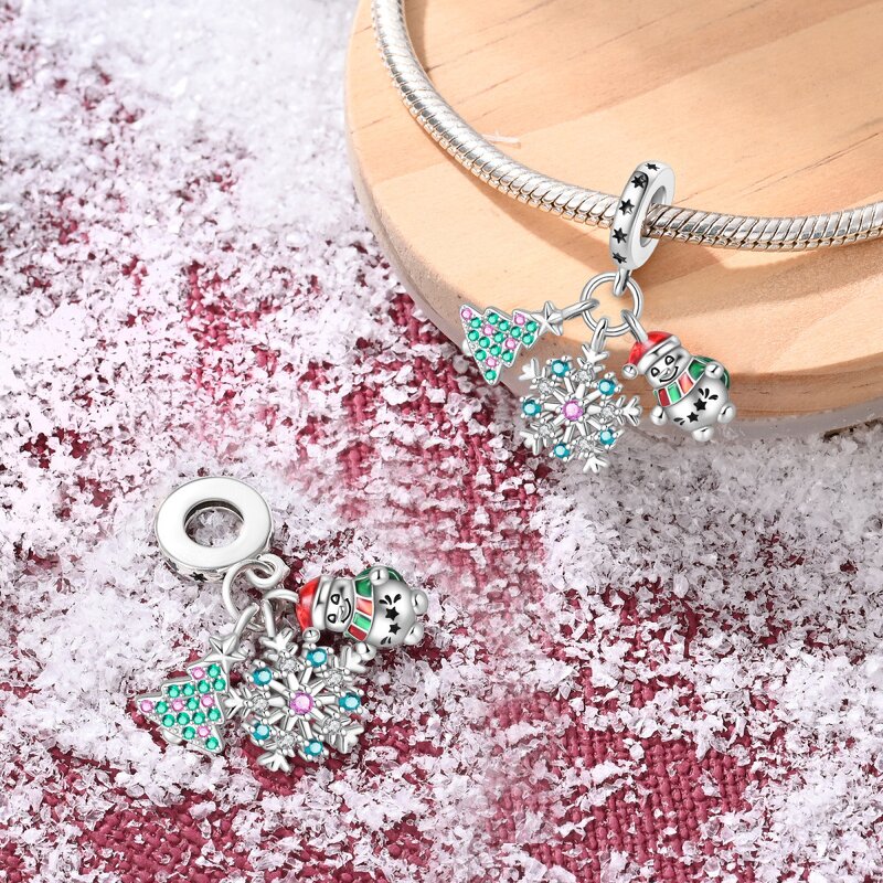 Santa Claus Beads Factory - Christmas Series Gift Pendant DIY Jewelry Accessories New Model