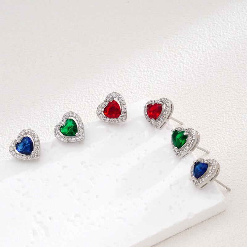 Jewelry Set Manufacturer - Brilliant Full Diamond Zircon Water Drop Necklace Earrings Wedding