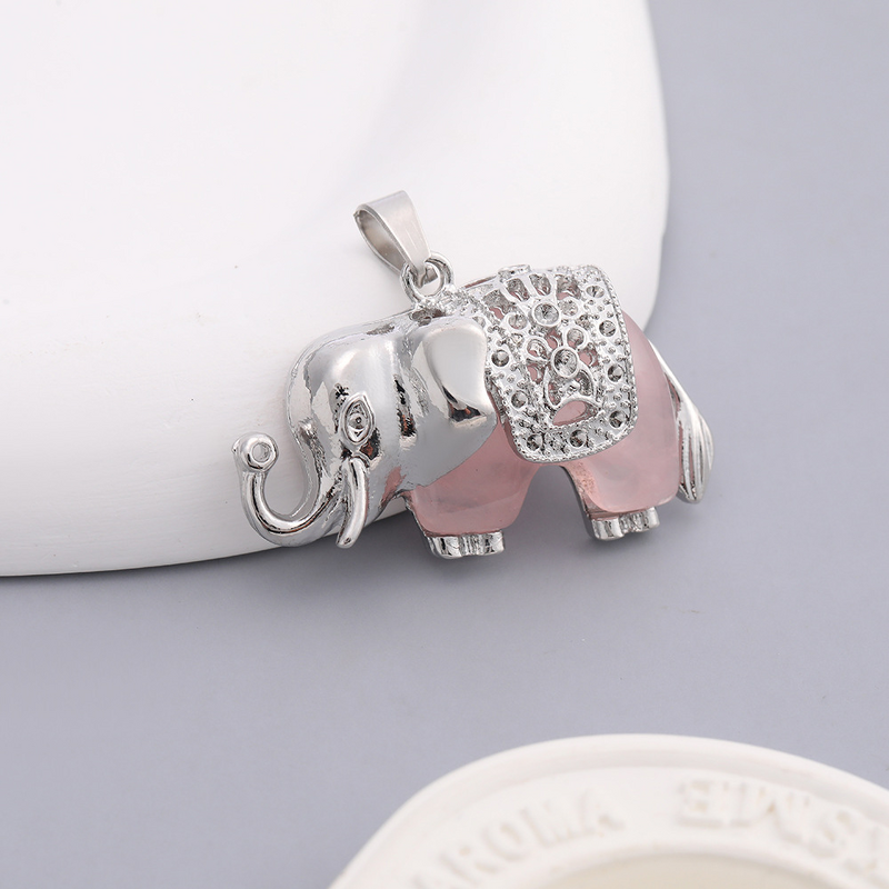 Crystal Crab Pendant Factory - Wholesale Natural Stone DIY Children's Jewelry Amethyst Tiger Eye