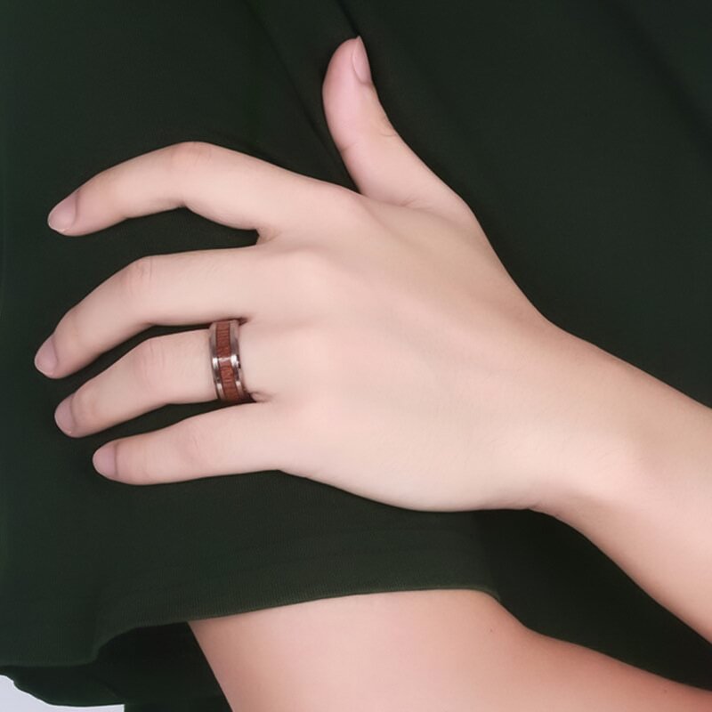 Tungsten Ring Factory - Popular Classic Wide Surface 6/8/10mm Groove Series Men's Bottle Opening