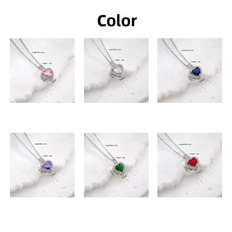 Jewelry Set Manufacturer - Brilliant Full Diamond Zircon Water Drop Necklace Earrings Wedding