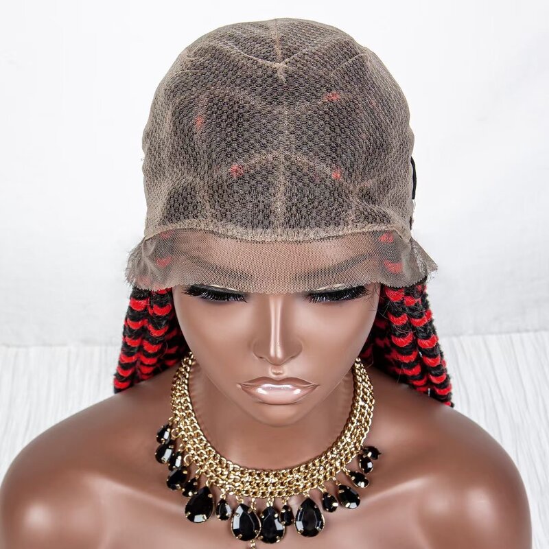 Synthetic Braided Wigs Factory - OEM/ODM Custom Jumbo Braiding Hair Full Lace Braided Wigs