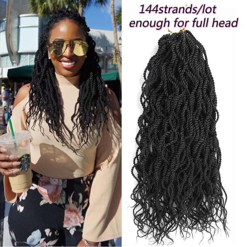 Crochet Hair Braids Manufacturer - OEM/ODM Custom Senegalese Twist Crochet Hair 20inch 6packs