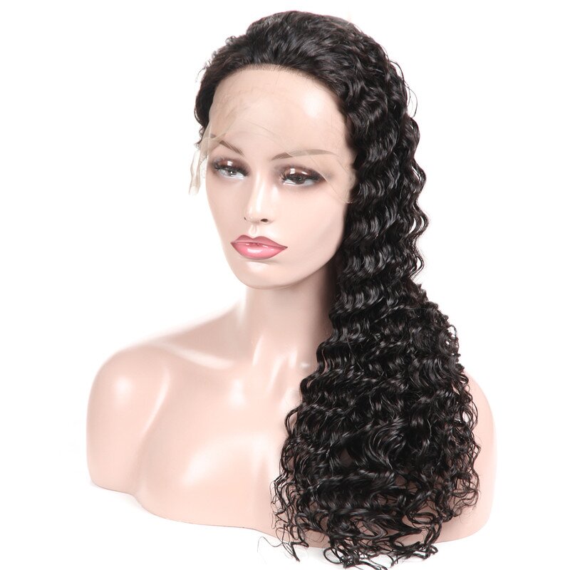 Lace Frontal Wig Factory - OEM/ODM Custom Virgin Human Hair Lace Frontal Spiral Curl Wig Ocean Wave