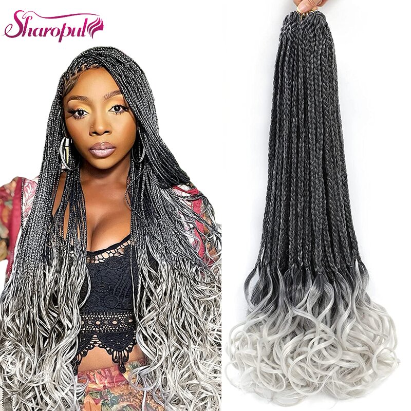 Crochet Braids Factory - OEM/ODM Custom French Curl Crochet Braids Goddess Box Braids Pre-Looped