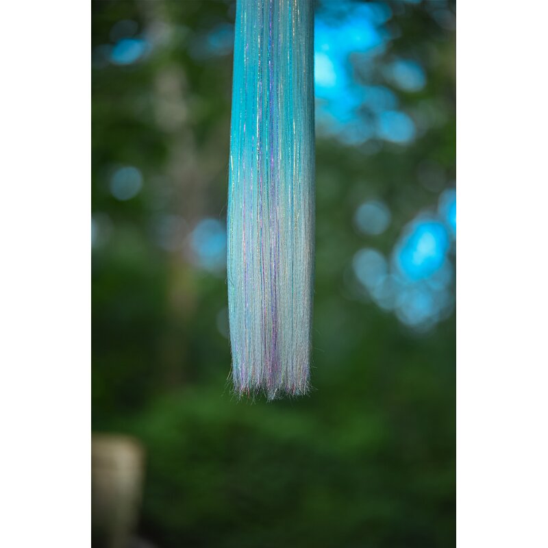 Synthetic Hair Braids Factory - OEM/ODM Custom Yaki Straight Synthetic Braids with Glitter Tinsels