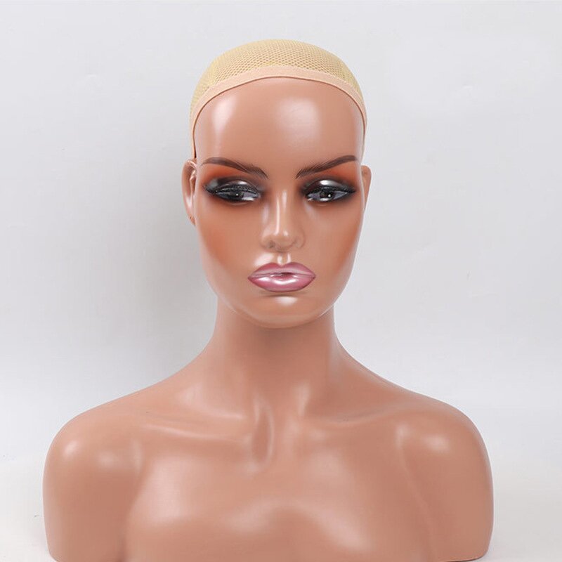 Wig Display Mannequins Factory - OEM/ODM Custom PVC Realistic Female Wig Display Mannequins African American