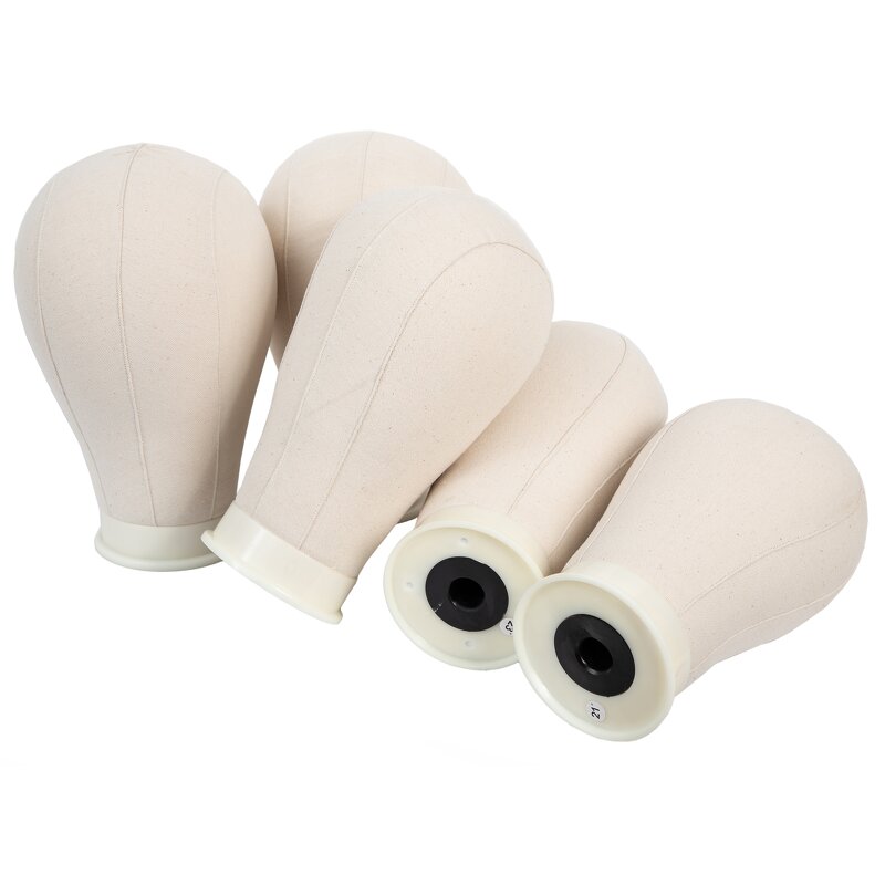 Wig Making Mannequin Factory - OEM/ODM Custom Professional Cork Canvas Block Mannequin Wig Head Stand