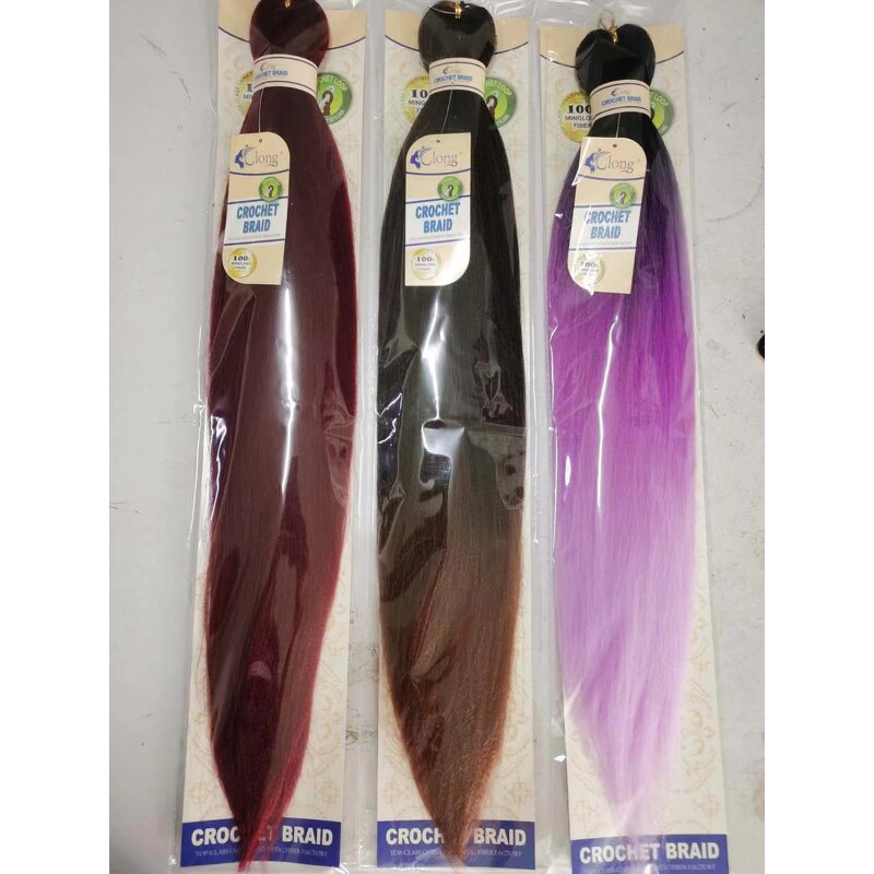 EZ Prestretched Braiding Hair Manufacturer - OEM/ODM Custom Braiding Hair Pre Stretched EZ Prestretched Hot Water