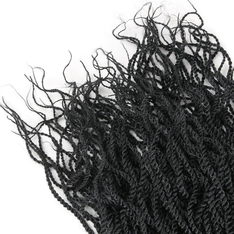 Crochet Hair Braids Manufacturer - OEM/ODM Custom Senegalese Twist Crochet Hair 20inch 6packs