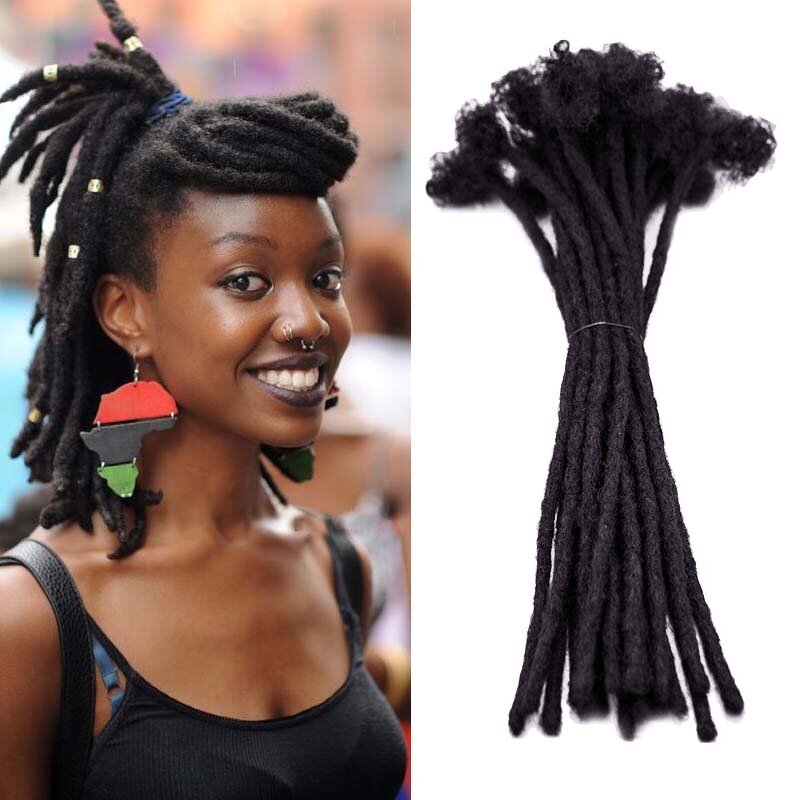 Crochet Hair Extension Manufacturer - OEM/ODM Custom Dreadlocks Human Hair Natural Black Ombre Color Crochet