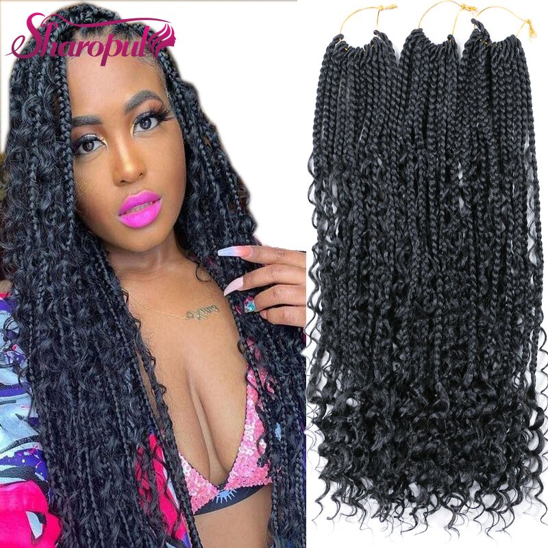 Crochet Hair Braids Factory - OEM/ODM Custom 22-Inch 18-Strand Crochet Braids Messy Braids