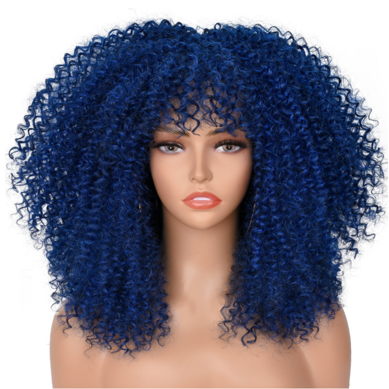 Afro Kinky Curly Wig Factory - OEM/ODM Custom Wholesale Afro Kinky Curly Wig Synthetic Fiber Short