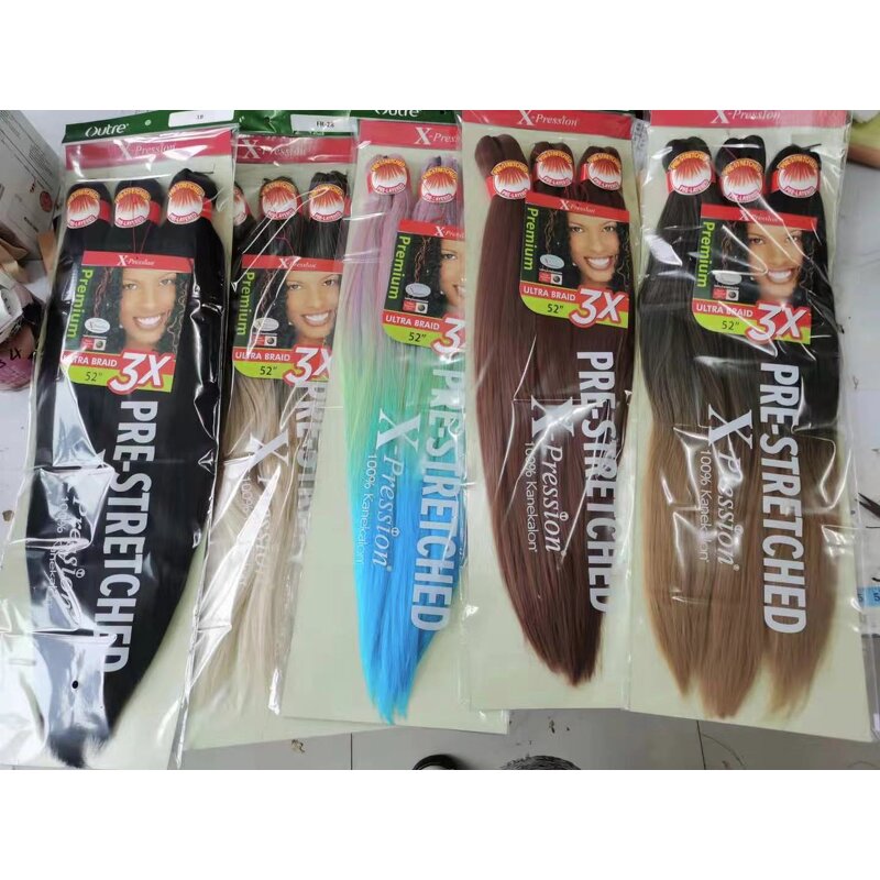 EZ Prestretched Braiding Hair Manufacturer - OEM/ODM Custom Braiding Hair Pre Stretched EZ Prestretched Hot Water