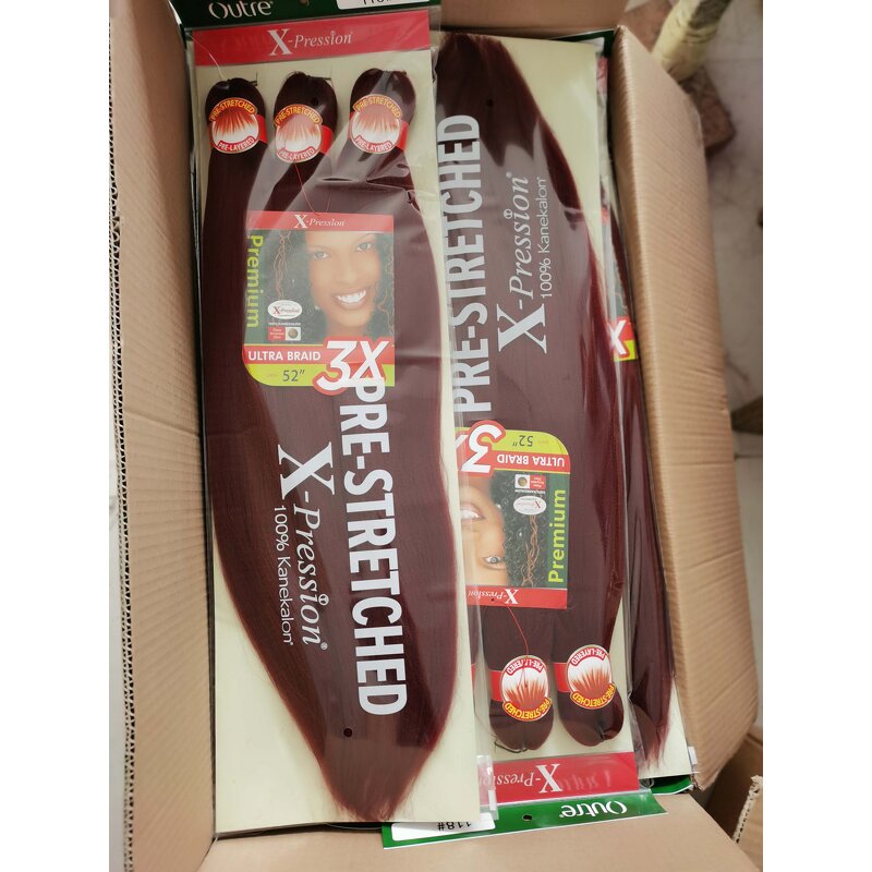 EZ Prestretched Braiding Hair Manufacturer - OEM/ODM Custom Braiding Hair Pre Stretched EZ Prestretched Hot Water